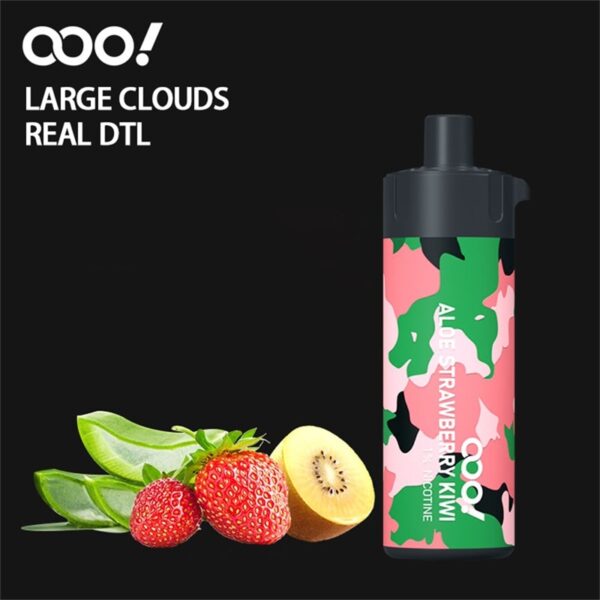 OOO! 12000 Puffs DTL/DL Cigarette électronique Jetable Vape POD 20ml