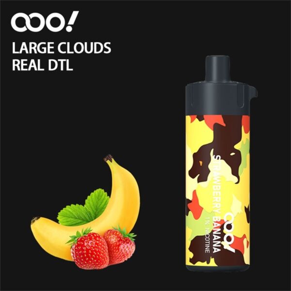 OOO! 12000 Puffs DTL/DL Cigarette électronique Jetable Vape POD 20ml